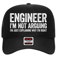 Engineer I'm Not Arguing Just Explaining Why I'm Right Premium Trucker Hat
