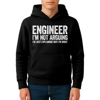 Engineer I'm Not Arguing Just Explaining Why I'm Right Premium Kids Hoodie