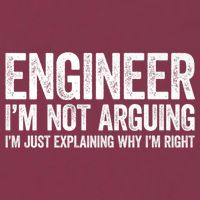Engineer I'm Not Arguing Just Explaining Why I'm Right Premium 16oz Travel Tumbler