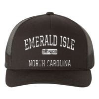 Emerald Isle North Carolina NC Vintage Yupoong Adult 5-Panel Trucker Hat