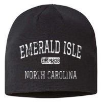 Emerald Isle North Carolina NC Vintage Sustainable Beanie