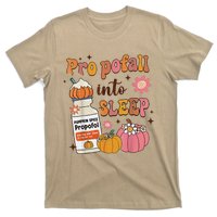 Er Icu Nurse Fall Halloween Propofall Into Sleep Pumpkin T-Shirt