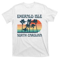 Emerald Isle North Carolina Beach Summer Vacation Vintage T-Shirt