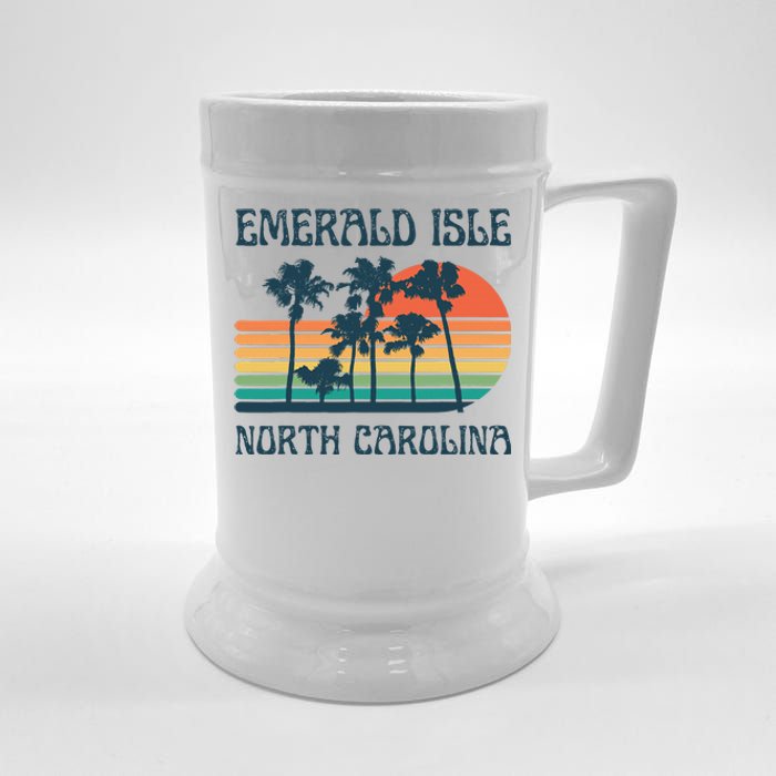 Emerald Isle North Carolina Beach Summer Vacation Vintage Beer Stein