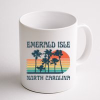 Emerald Isle North Carolina Beach Summer Vacation Vintage Coffee Mug