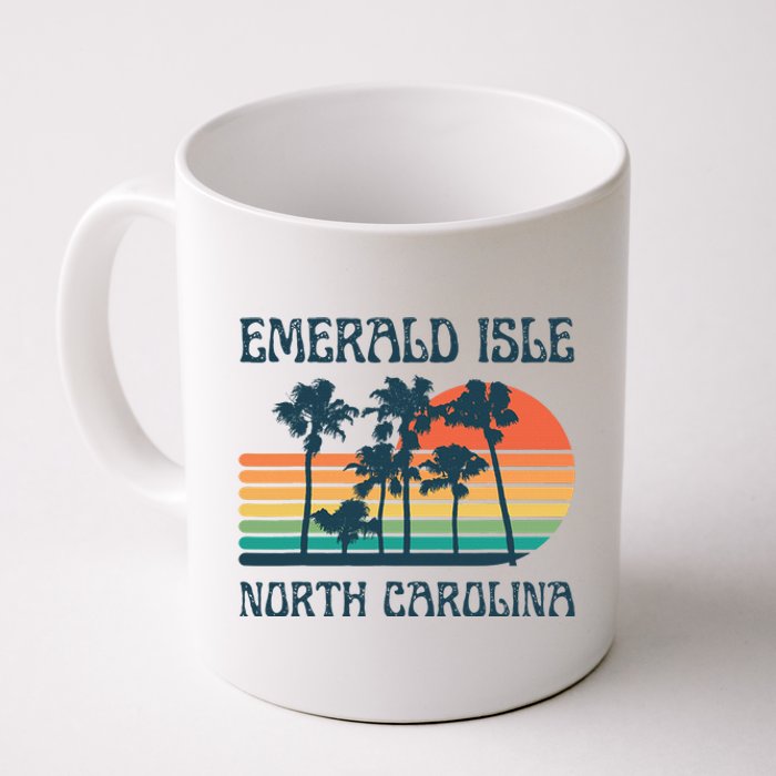 Emerald Isle North Carolina Beach Summer Vacation Vintage Coffee Mug