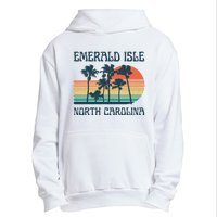 Emerald Isle North Carolina Beach Summer Vacation Vintage Urban Pullover Hoodie