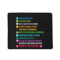 Earth Is Not Flat Stand Up For Science Mousepad
