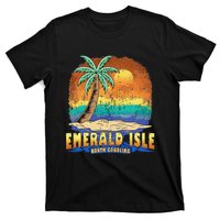 EMERALD ISLE NORTH CAROLINA Vintage Distressed Souvenir T-Shirt