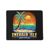 EMERALD ISLE NORTH CAROLINA Vintage Distressed Souvenir Mousepad