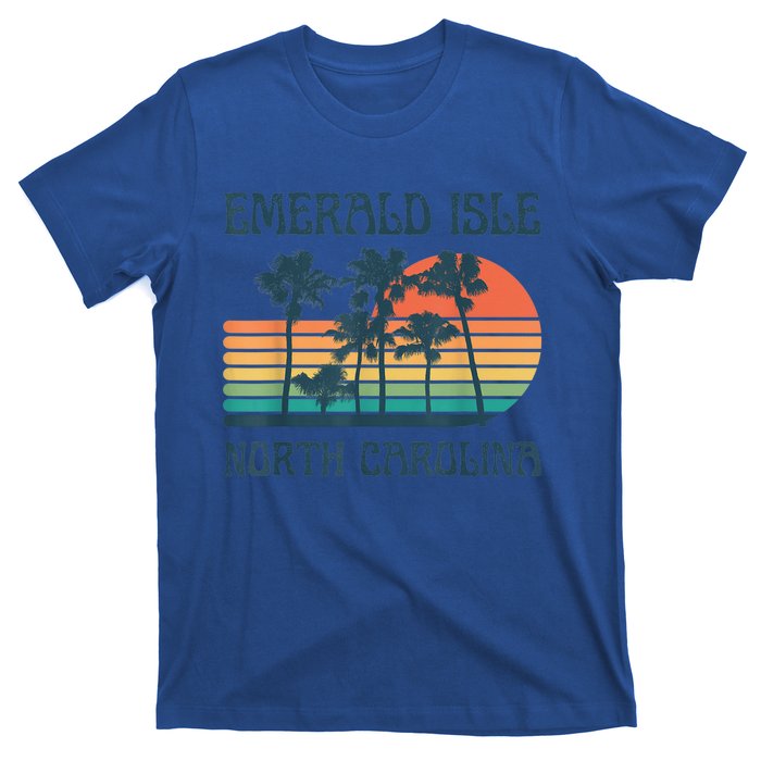 Emerald Isle North Carolina Beach Summer Vacation Vintage T-Shirt