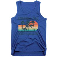 Emerald Isle North Carolina Beach Summer Vacation Vintage Tank Top