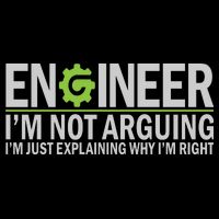 Engineer I'm Not Arguing Funny Engineering Quote Engineers 7-Panel Snapback Hat