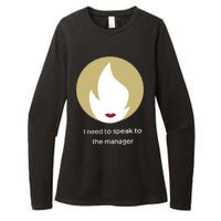 Emotionalclub I Need To Speak To The Manager Womens CVC Long Sleeve Shirt