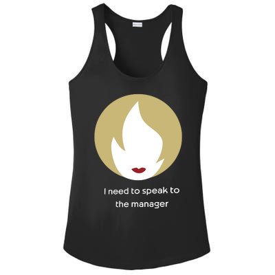 Emotionalclub I Need To Speak To The Manager Ladies PosiCharge Competitor Racerback Tank