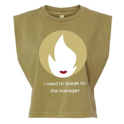 Emotionalclub I Need To Speak To The Manager Garment-Dyed Women's Muscle Tee