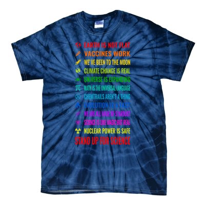 Earth Is Not Flat! Vaccines Work! Weve Been To The Moon! Chemtrails Arent A Thin Tie-Dye T-Shirt