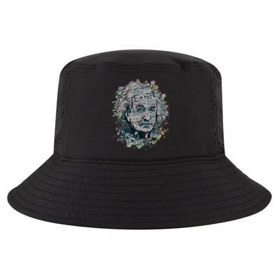 Einstein Paint Splatter Cool Comfort Performance Bucket Hat