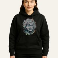 Einstein Paint Splatter Hoodie