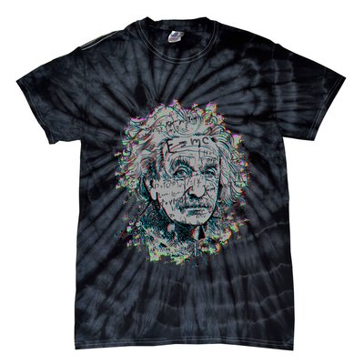 Einstein Paint Splatter Tie-Dye T-Shirt