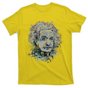 Einstein Paint Splatter T-Shirt