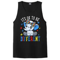 Elephant It's Ok To Be Different Autism Awareness PosiCharge Competitor Tank