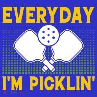 Everyday I'm Picklin' Paddle Pickleball Gift T-Shirt