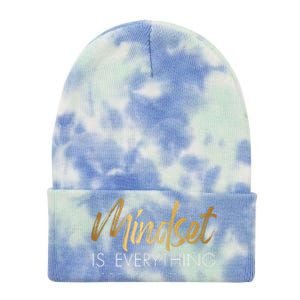 Everything Is Positive Mindset Inspirational Motivational Tie Dye 12in Knit Beanie