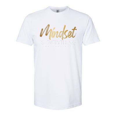 Everything Is Positive Mindset Inspirational Motivational Softstyle CVC T-Shirt