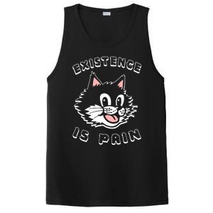 Existence Is Pain Nihilist 1920s Laughing Cat PosiCharge Competitor Tank