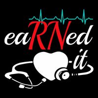 Earned It Rn Nurse Nursing Graduation 16 in Basic Backpack