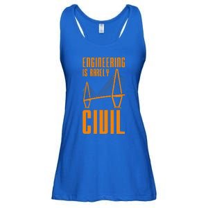 Engineering Is Rarely Civil Engineer Ladies Essential Flowy Tank