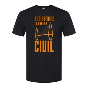 Engineering Is Rarely Civil Engineer Softstyle CVC T-Shirt