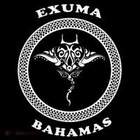 Exuma IslandsBahamas Retro Tribal Stingray Vacation Premium T-Shirt