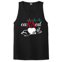 Earned It Rn Nurse Nursing Graduation PosiCharge Competitor Tank