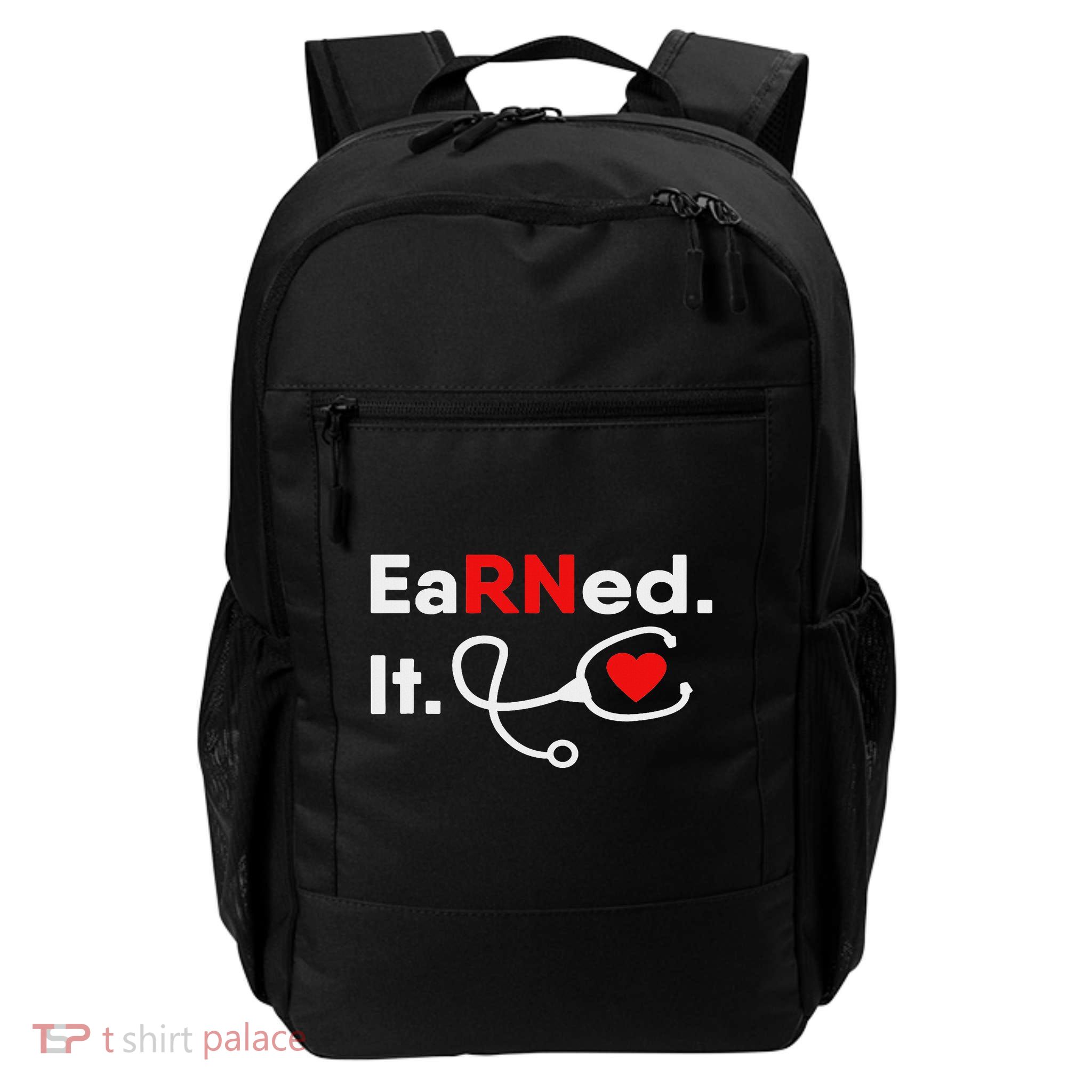 Earned It Rn Nursing Student Gifts For Women 2020 Backpack