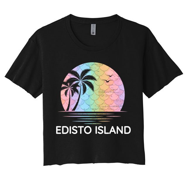 Edisto Island South Carolina Vacation Beach Family Group Crop Top