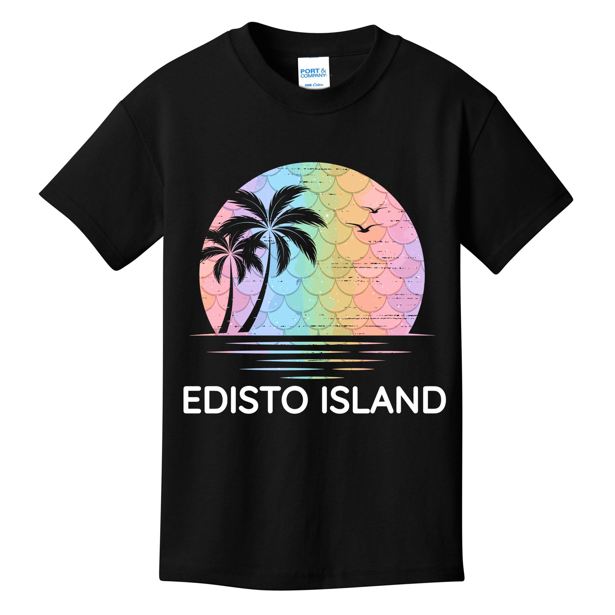 Edisto Island South Carolina Vacation Beach Family Group Kids T-Shirt