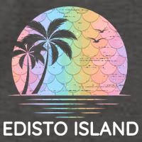 Edisto Island South Carolina Vacation Beach Family Group Vector Backpack