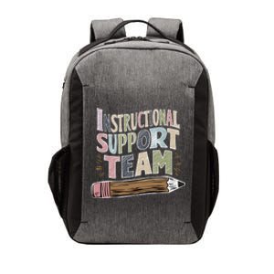 Elementary Instructional Support Staff Team Vector Backpack