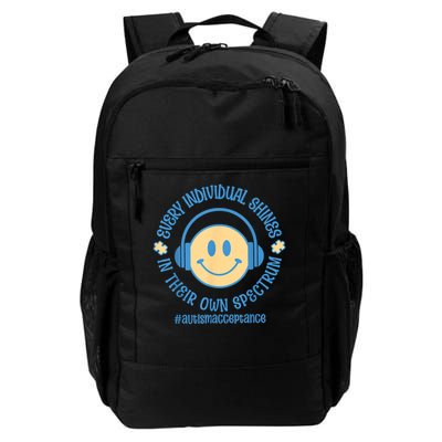 Every Individual Shines In Their Own Spectrum Autism Support Daily Commute Backpack