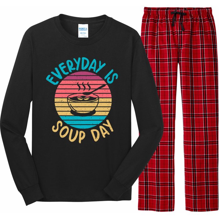 Everyday Is Soup Day Soup Lover Long Sleeve Pajama Set