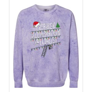 Exterior Illumination Specialist Christmas Funny Colorblast Crewneck Sweatshirt