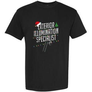 Exterior Illumination Specialist Christmas Funny Garment-Dyed Heavyweight T-Shirt