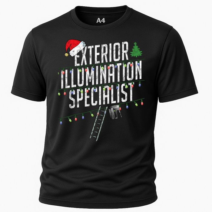 Exterior Illumination Specialist Christmas Funny Cooling Performance Crew T-Shirt