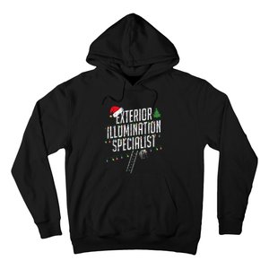 Exterior Illumination Specialist Christmas Funny Hoodie