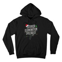 Exterior Illumination Specialist Christmas Funny Hoodie