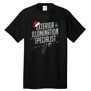 Exterior Illumination Specialist Christmas Funny Tall T-Shirt