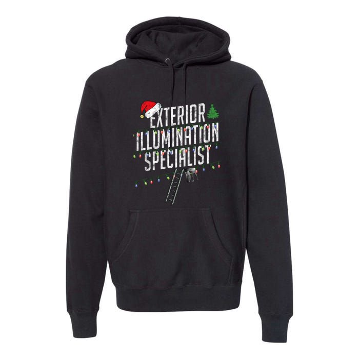 Exterior Illumination Specialist Christmas Funny Premium Hoodie