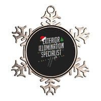 Exterior Illumination Specialist Christmas Funny Metallic Star Ornament